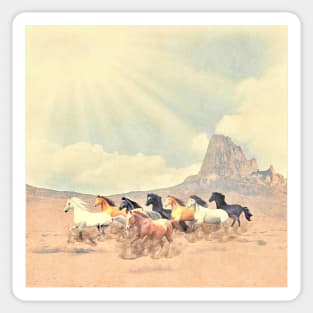 Valley of the Horses Sticker